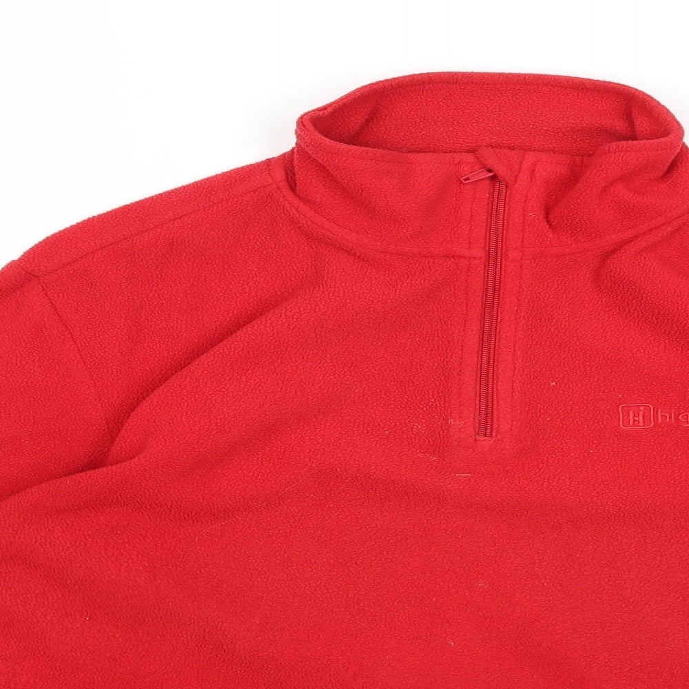 HiGear Womens Red  Fleece Jacket  Size 12