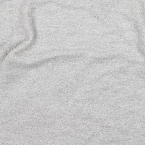 NEXT Girls Grey  Fleece Pullover Jumper Size 6 Years