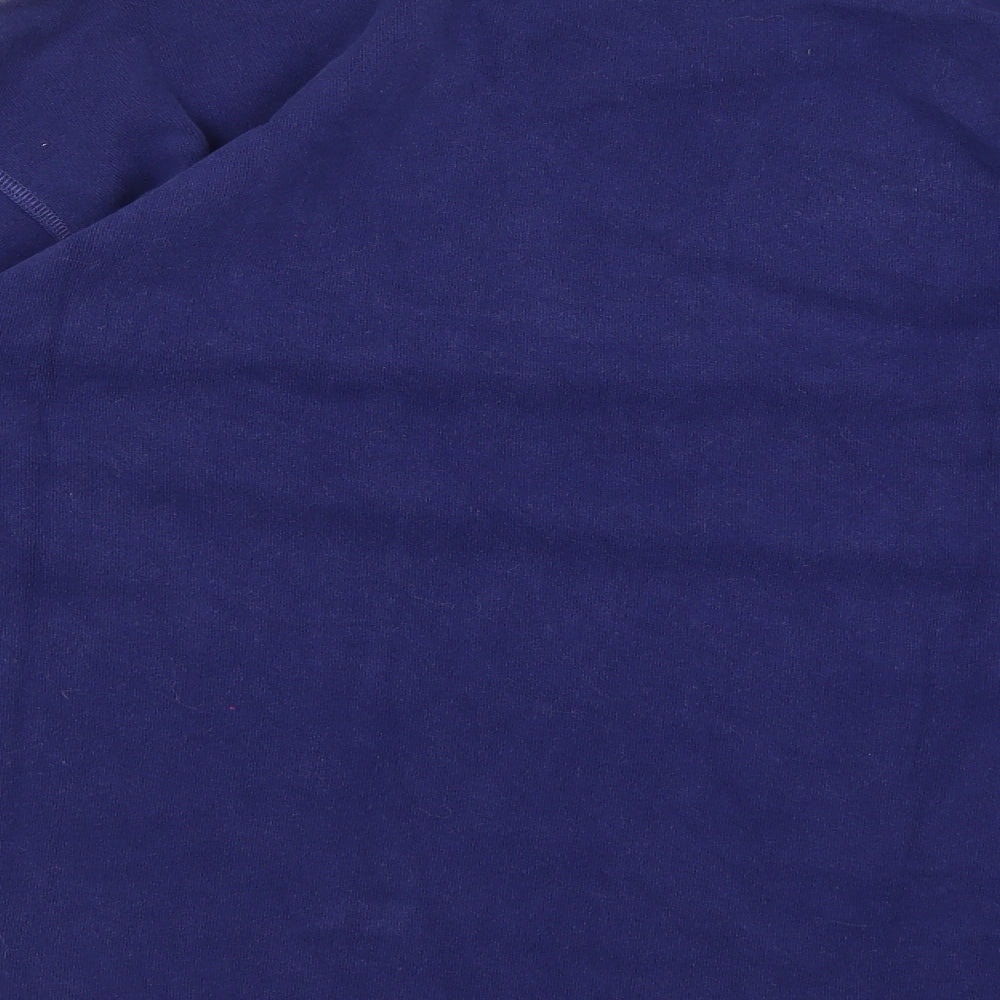 NX Sport Womens Blue  Jersey Pullover Sweatshirt Size S
