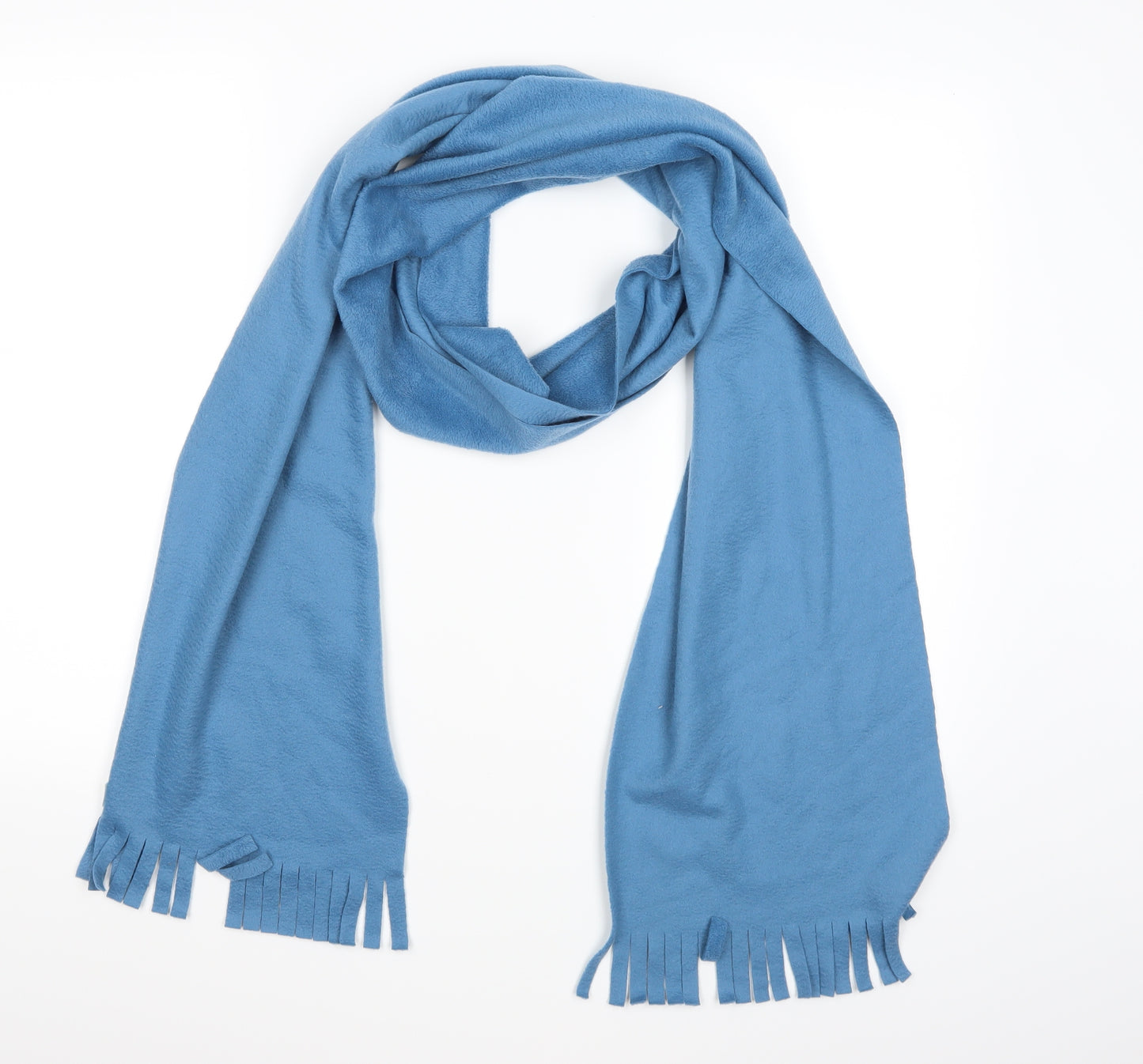 First Avenue Womens Blue  Fleece  Scarf