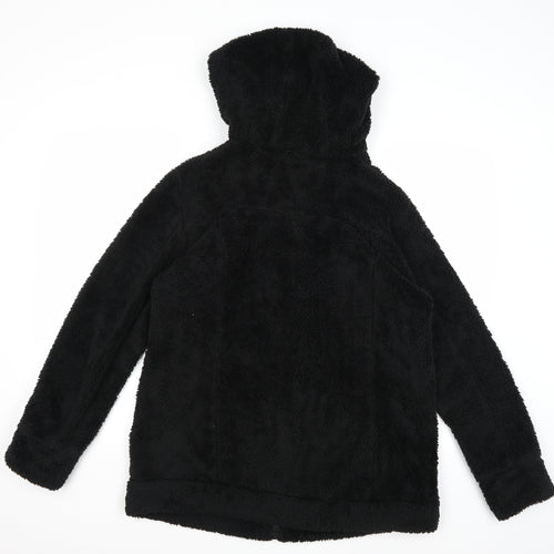 Kooosin Womens Black  Fleece Jacket  Size 2XL