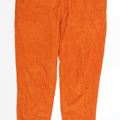 ASOS Mens Orange  Corduroy Trousers   L32 in