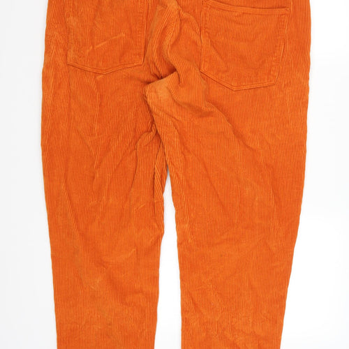 ASOS Mens Orange  Corduroy Trousers   L32 in