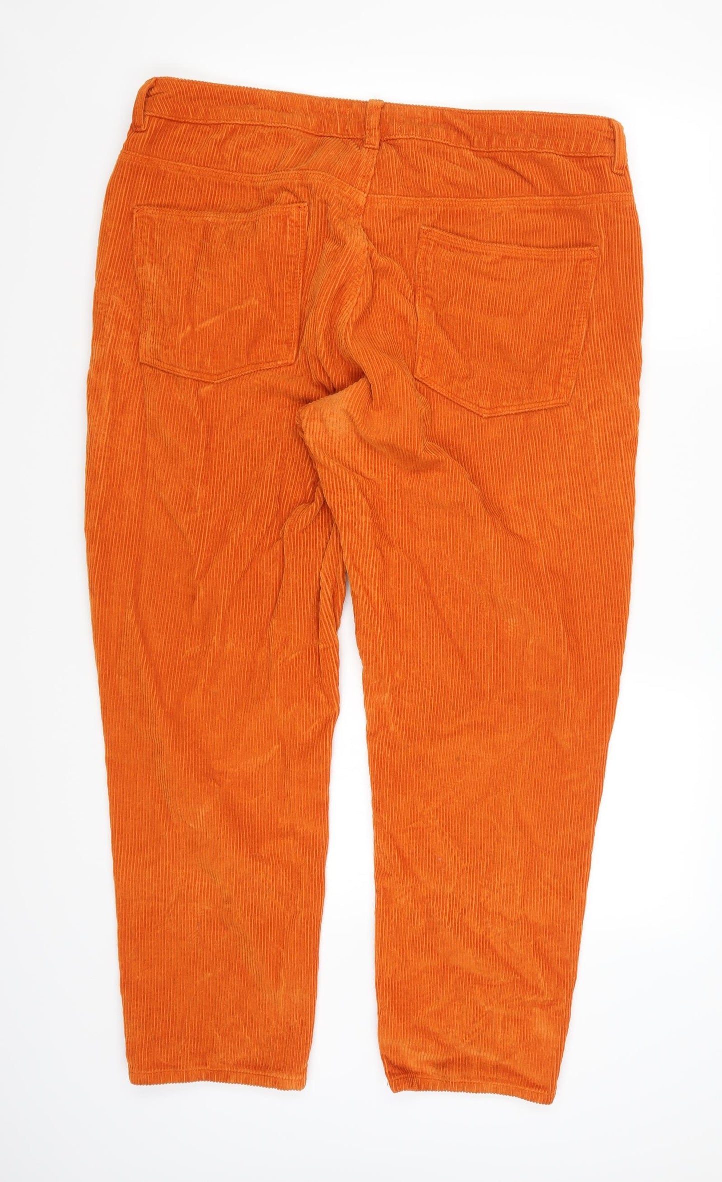 ASOS Mens Orange  Corduroy Trousers   L32 in