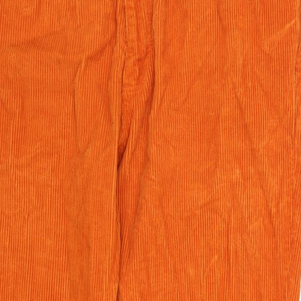 ASOS Mens Orange  Corduroy Trousers   L32 in