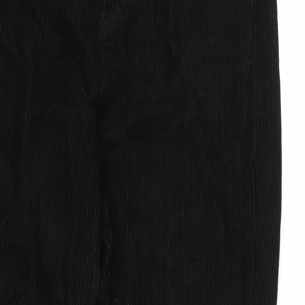 BDG Womens Black  Corduroy Mom Jeans  L30 in