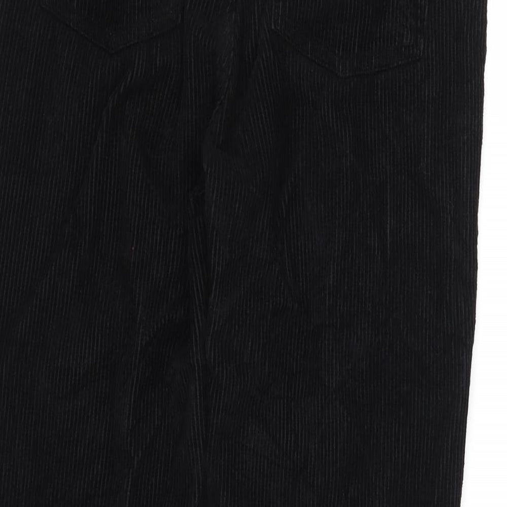 BDG Womens Black  Corduroy Mom Jeans  L30 in