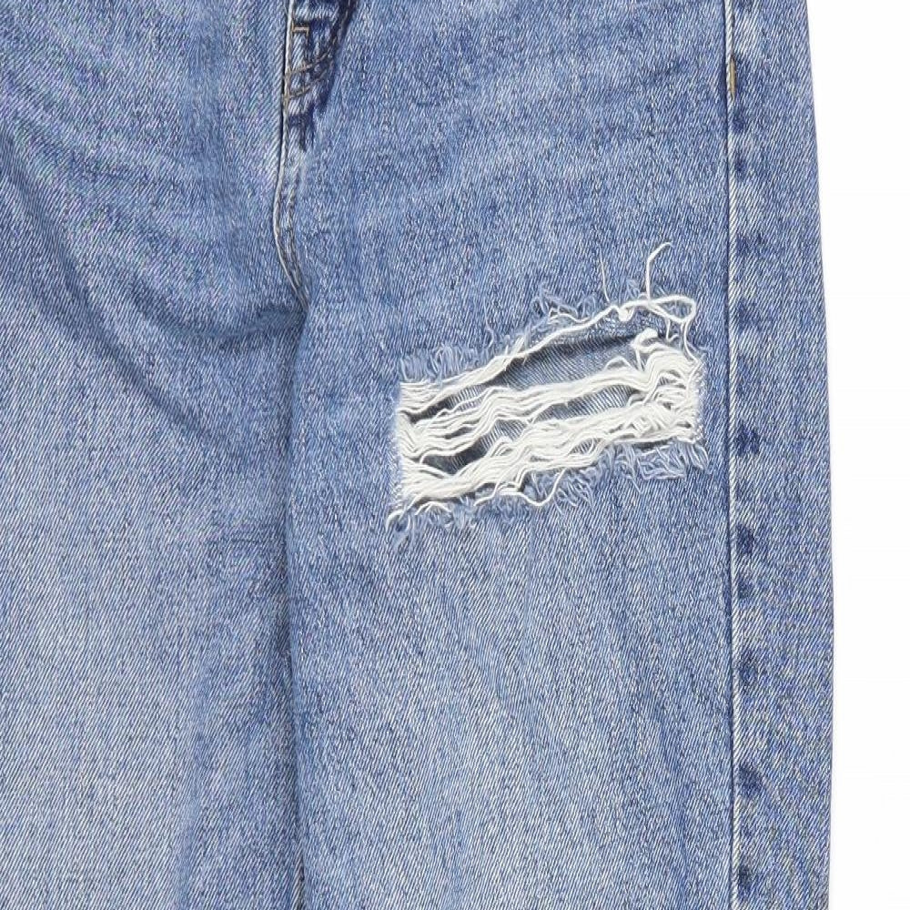 Topshop Womens Blue  Denim Mom Jeans  L30 in