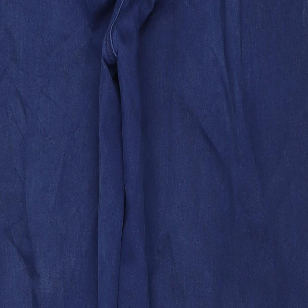 Blue 73 Womens Blue  Denim Straight Jeans Size 22 L28 in