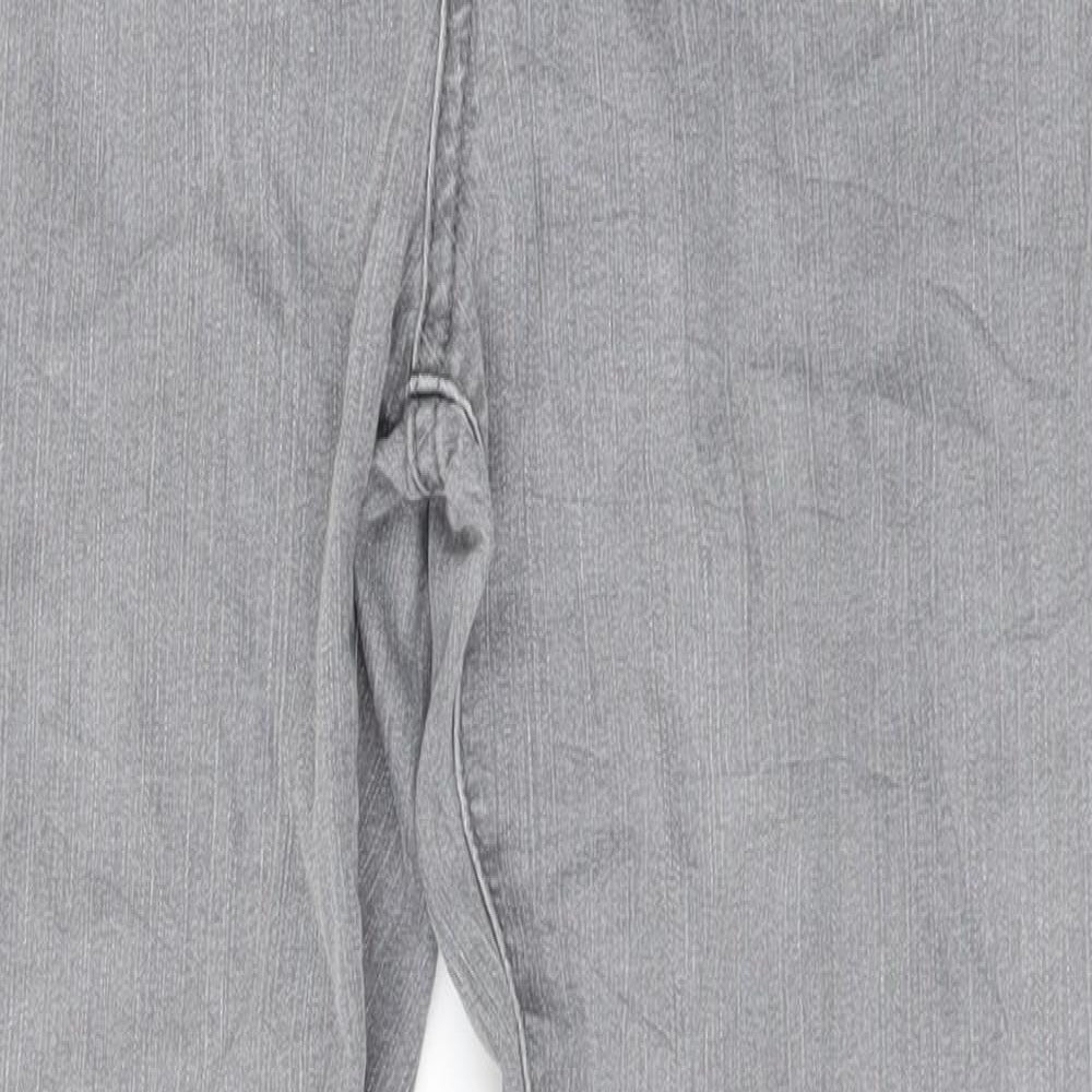 PERUNA Womens Grey   Skinny Jeans Size 10 L27 in