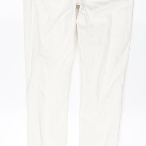 New Look Womens White   Skinny Jeans Size 10 L28 in