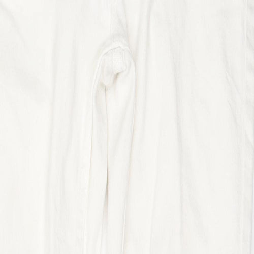 New Look Womens White   Skinny Jeans Size 10 L28 in