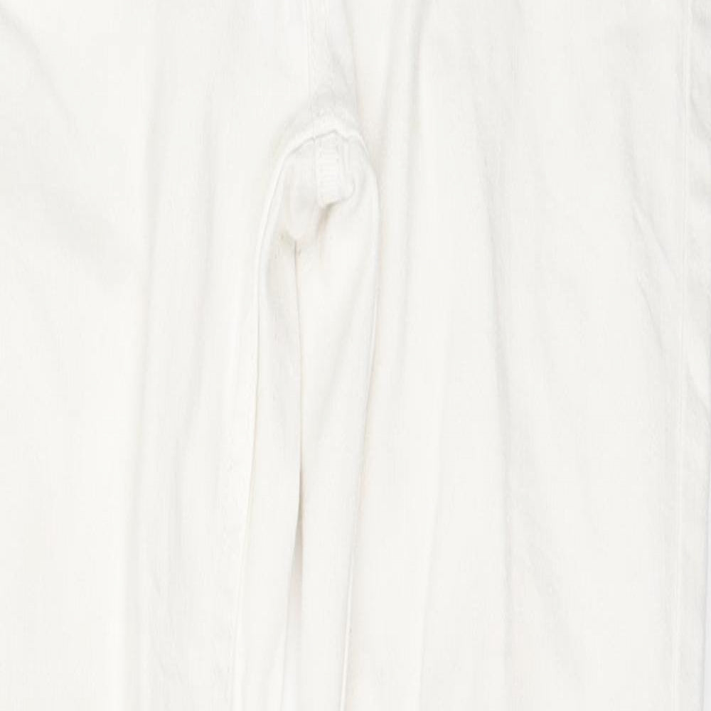 New Look Womens White   Skinny Jeans Size 10 L28 in