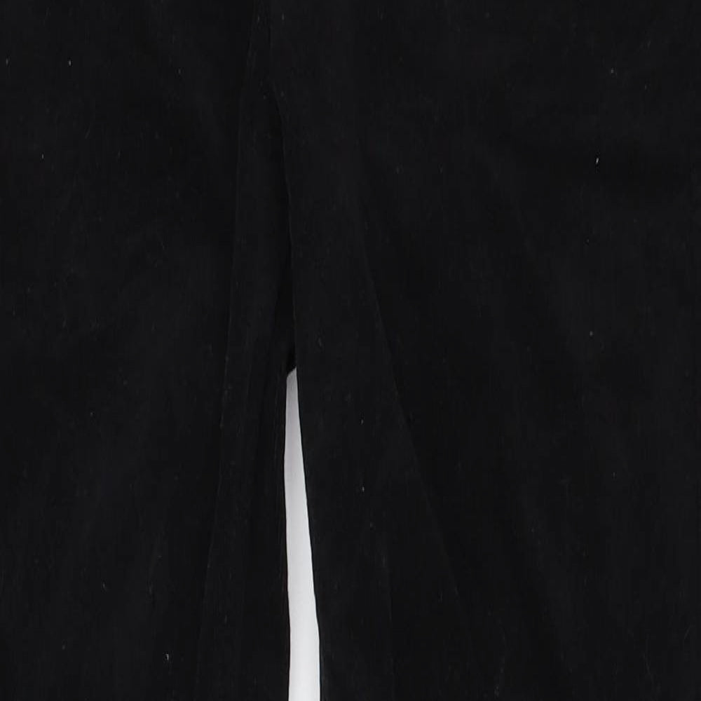 m&s Womens Black   Straight Jeans Size 12 L28 in