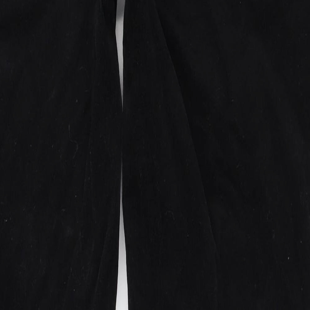 m&s Womens Black   Straight Jeans Size 12 L28 in