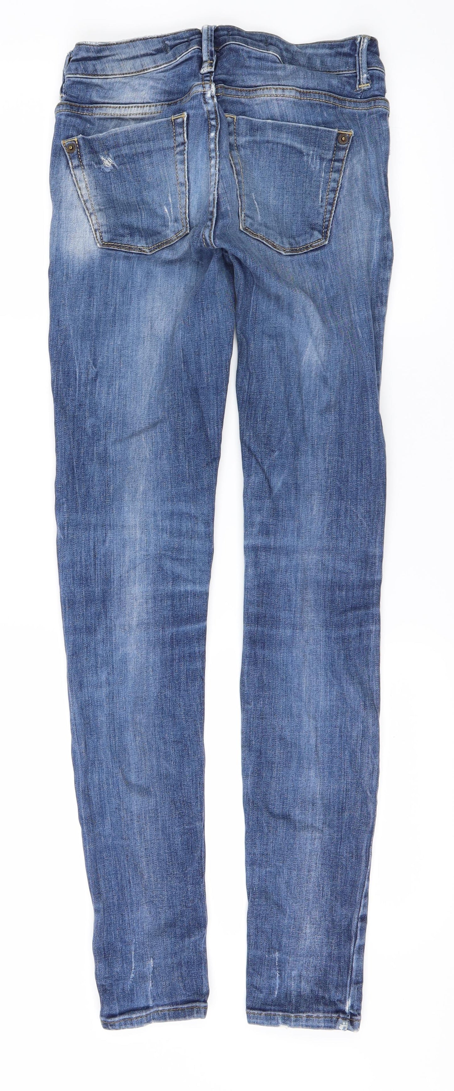 Jamie Womens Blue  Denim Skinny Jeans Size 6 L28 in