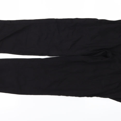 DenimCo Womens Black  Denim Skinny Jeans Size 14 L28 in