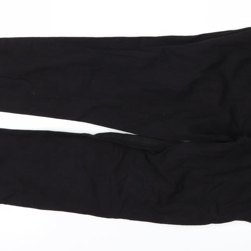 DenimCo Womens Black  Denim Skinny Jeans Size 14 L28 in