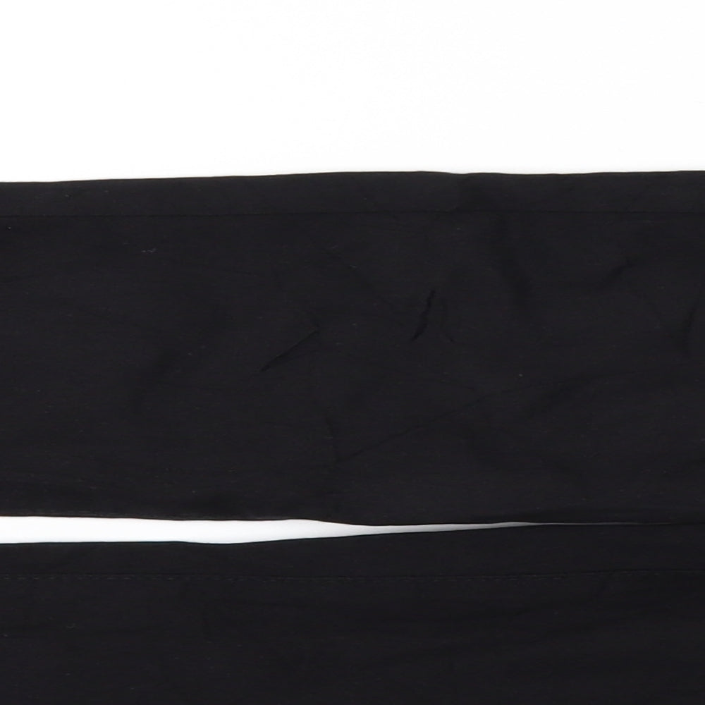 DenimCo Womens Black  Denim Skinny Jeans Size 14 L28 in