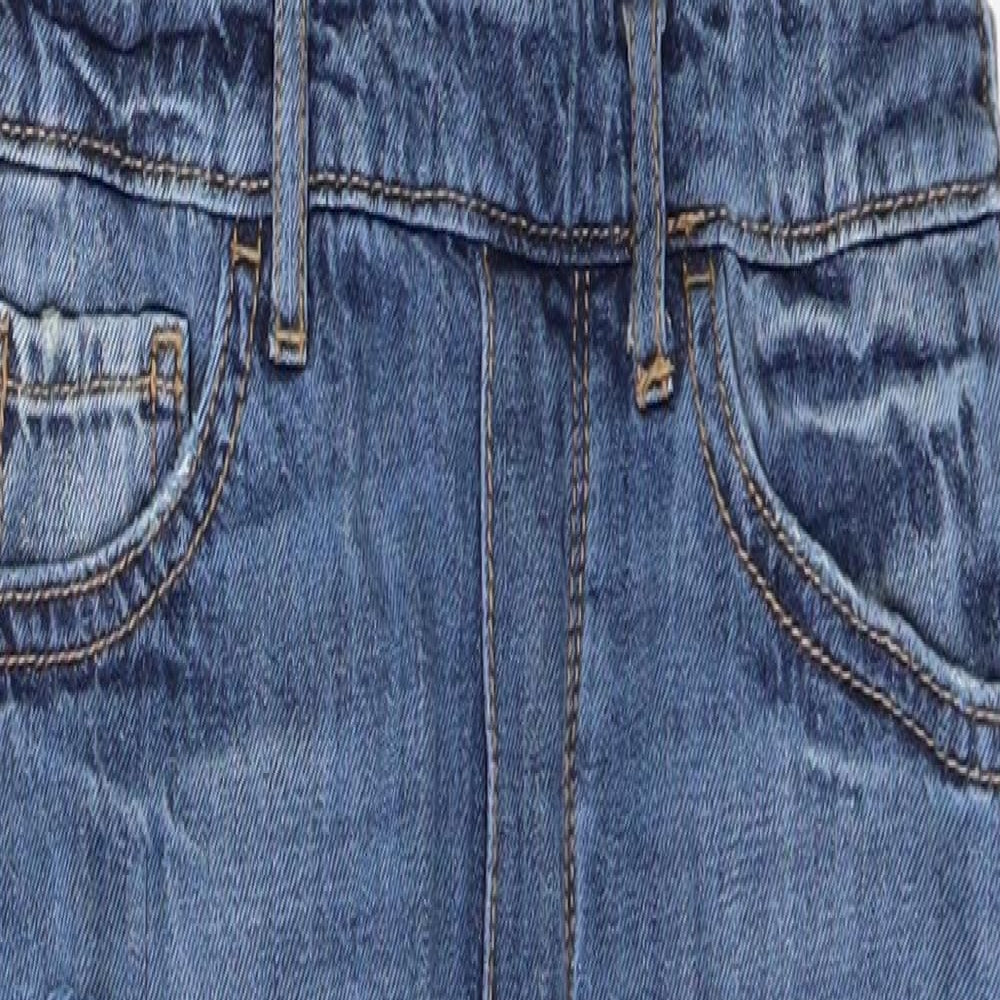Gap Womens Blue  Denim Dungaree One-Piece Size M L23 in