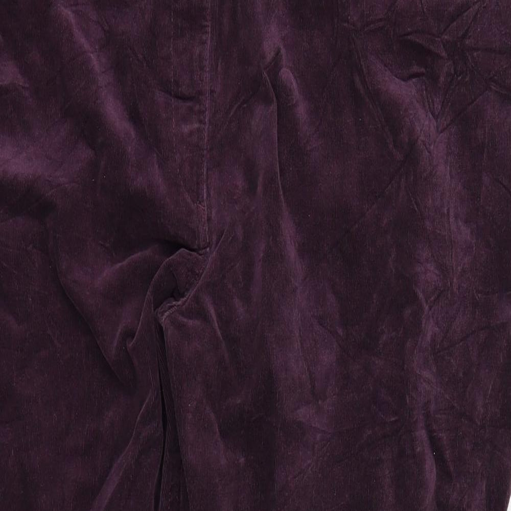 m&s Womens Purple   Straight Jeans Size 24 L27 in