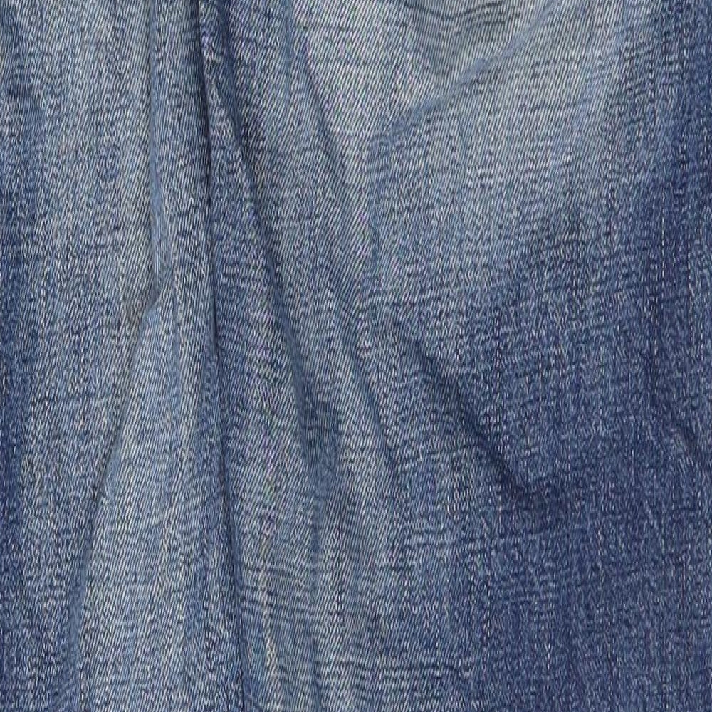 NEXT Mens Blue  Denim Straight Jeans Size 32 L32 in