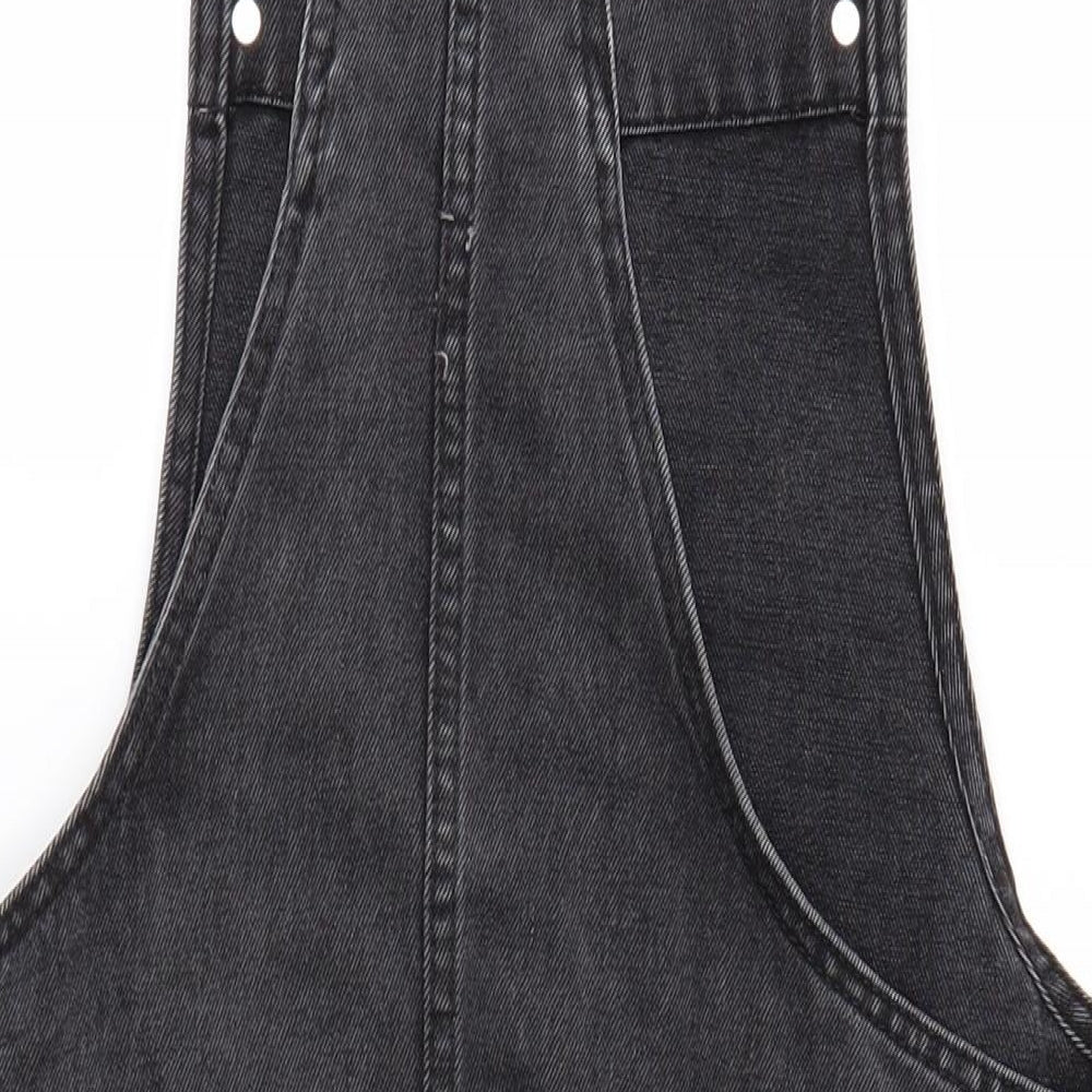 DenimCo Womens Black  Denim Tank Dress  Size 10