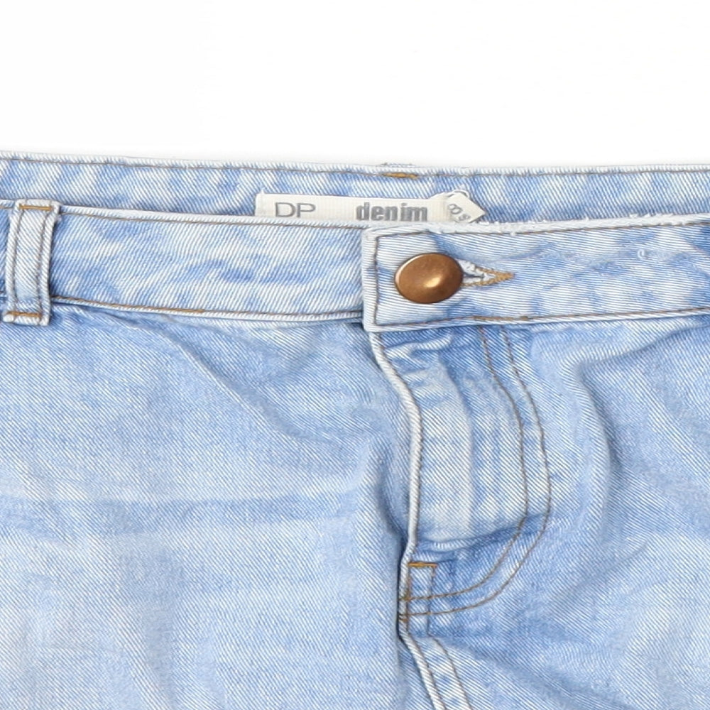 Denim Womens Blue  Denim A-Line Skirt Size 18