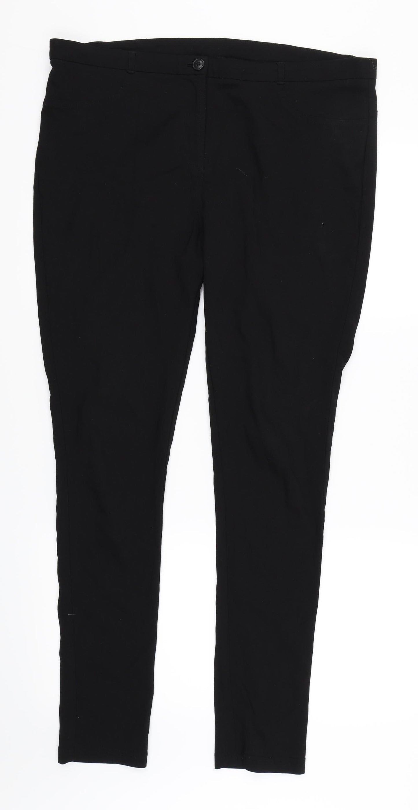 Dorothy Perkins Womens Black   Trousers  Size 6 L30 in
