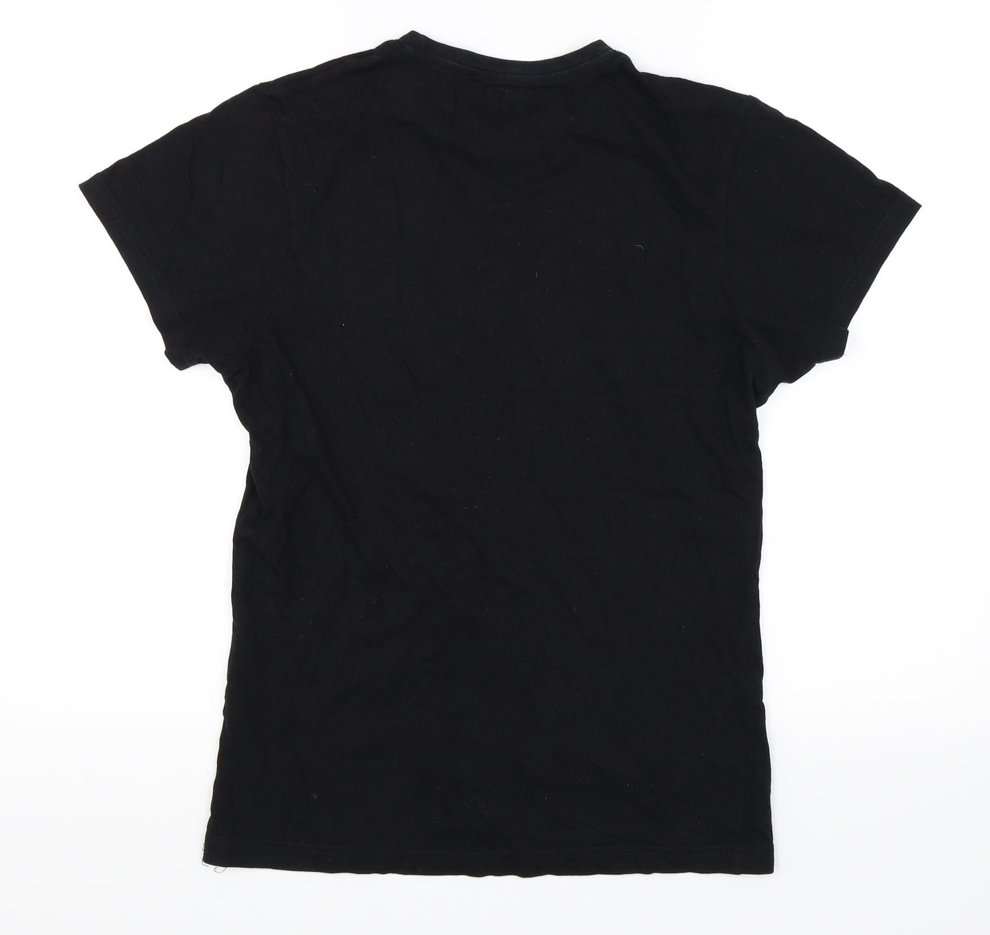Preworn Mens Black    T-Shirt Size S