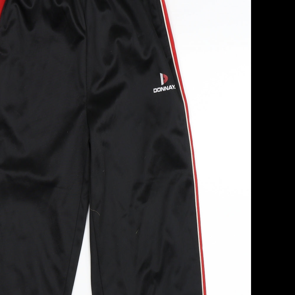 Donnay Boys Black   Jogger Trousers Size 11-12 Years