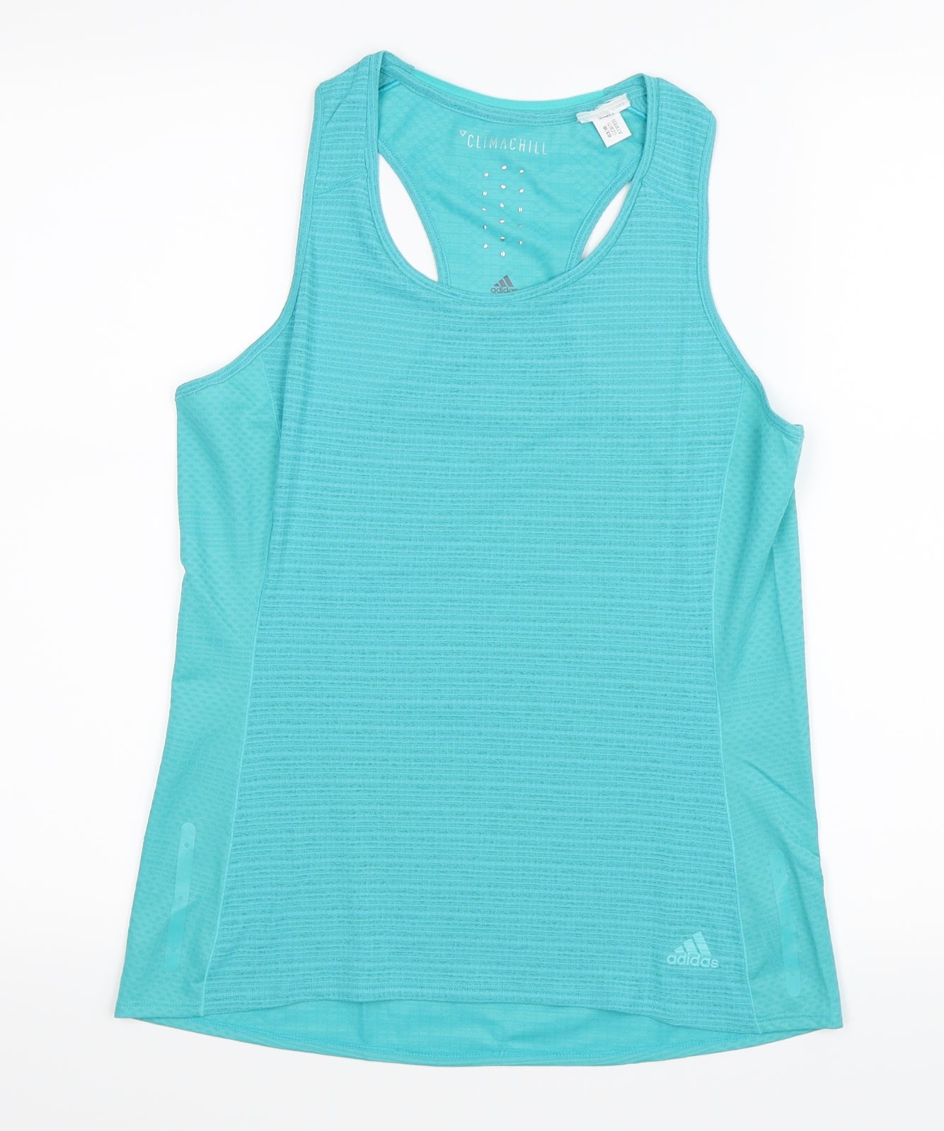 adidas Womens Blue   Basic Tank Size M  - Racer Back