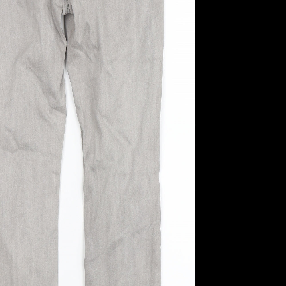Lipsy Womens Grey   Skinny Jeans Size 14 L27 in