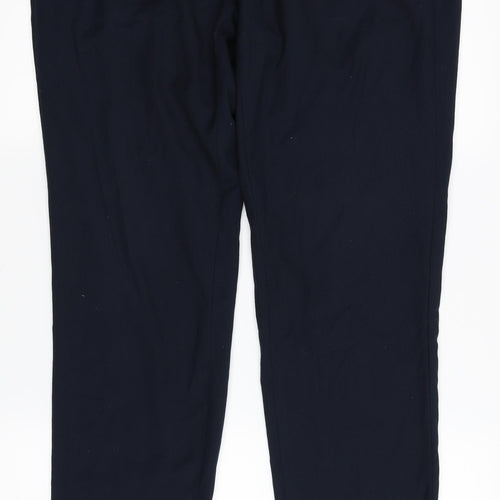 H&M Womens Blue   Trousers  Size 34 L30 in