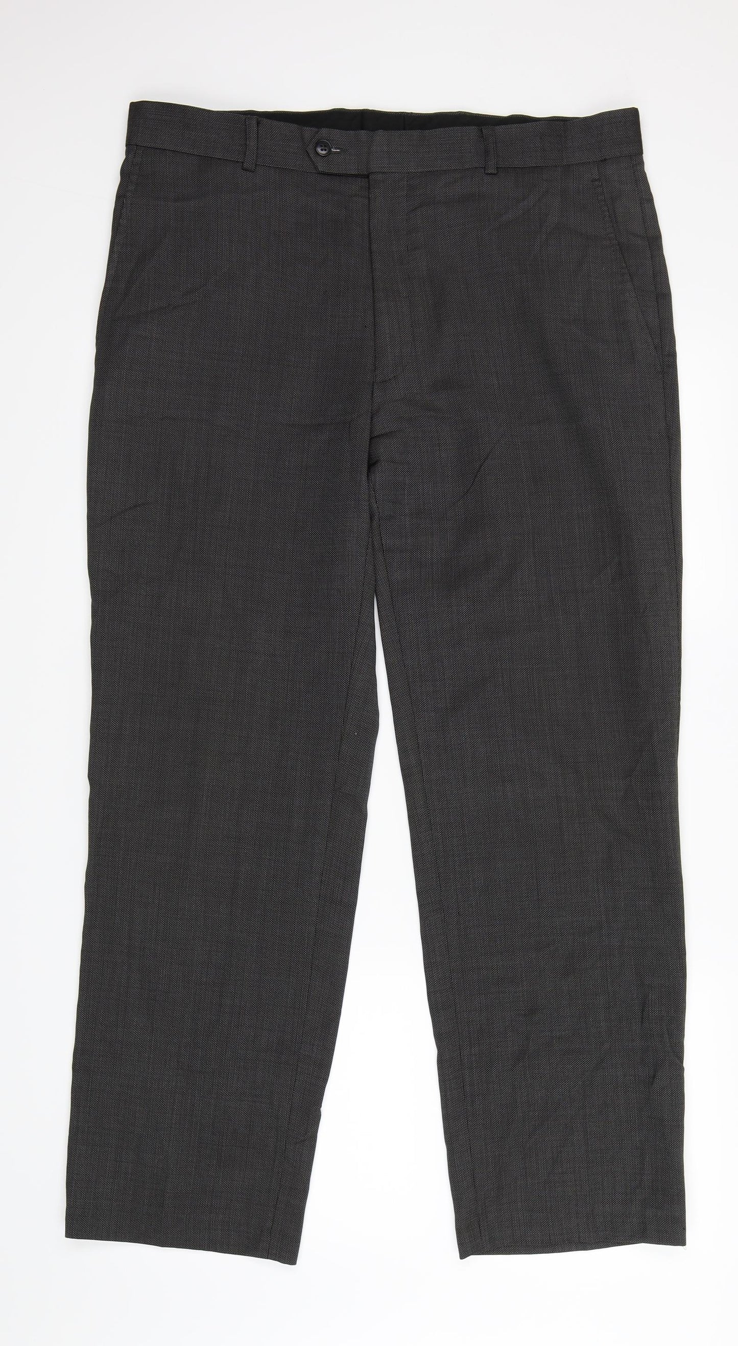 John Lewis Mens Grey   Trousers  Size 36 L28 in