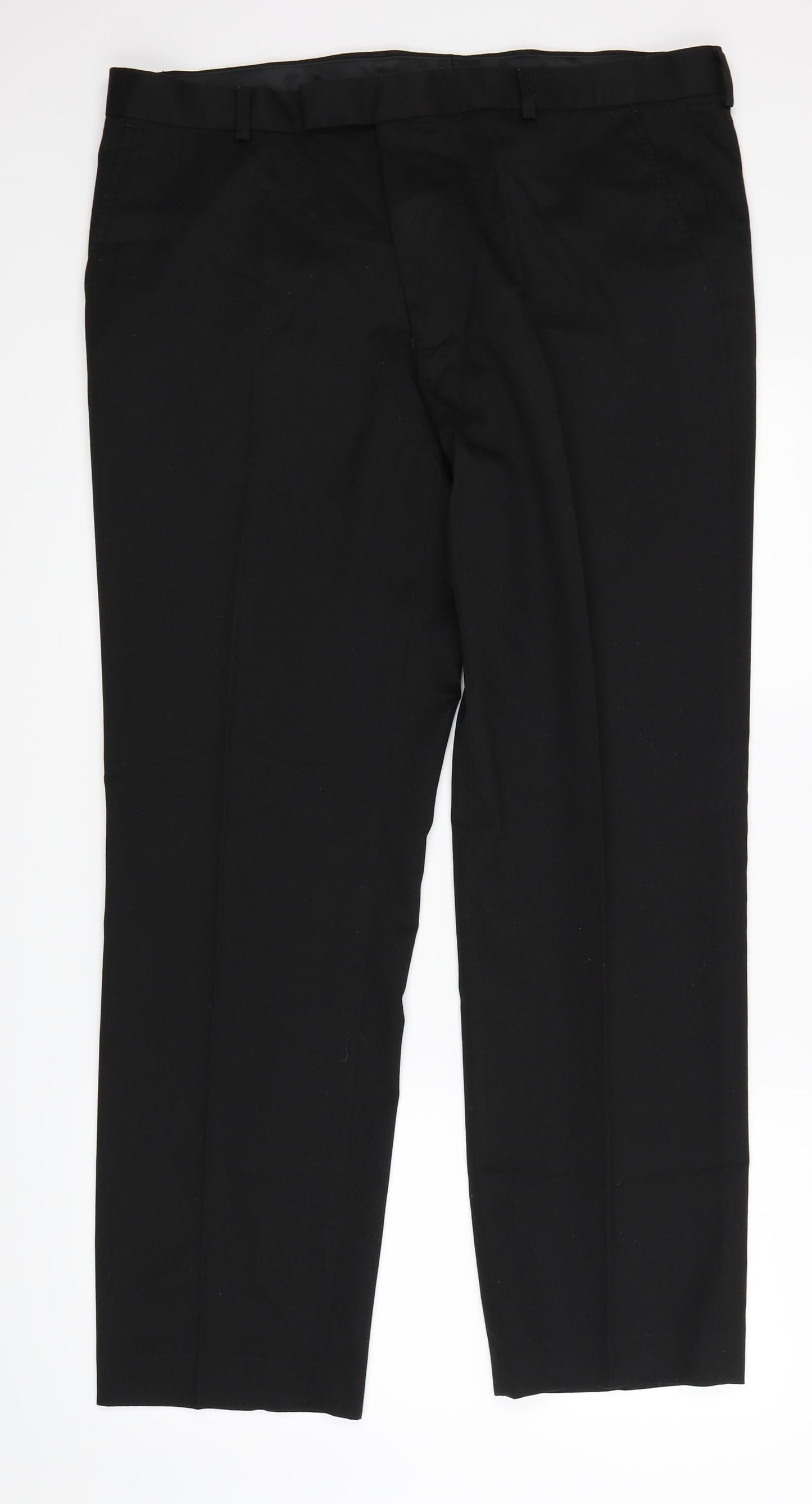Marks and Spencer Mens Black   Trousers  Size 38 L31 in