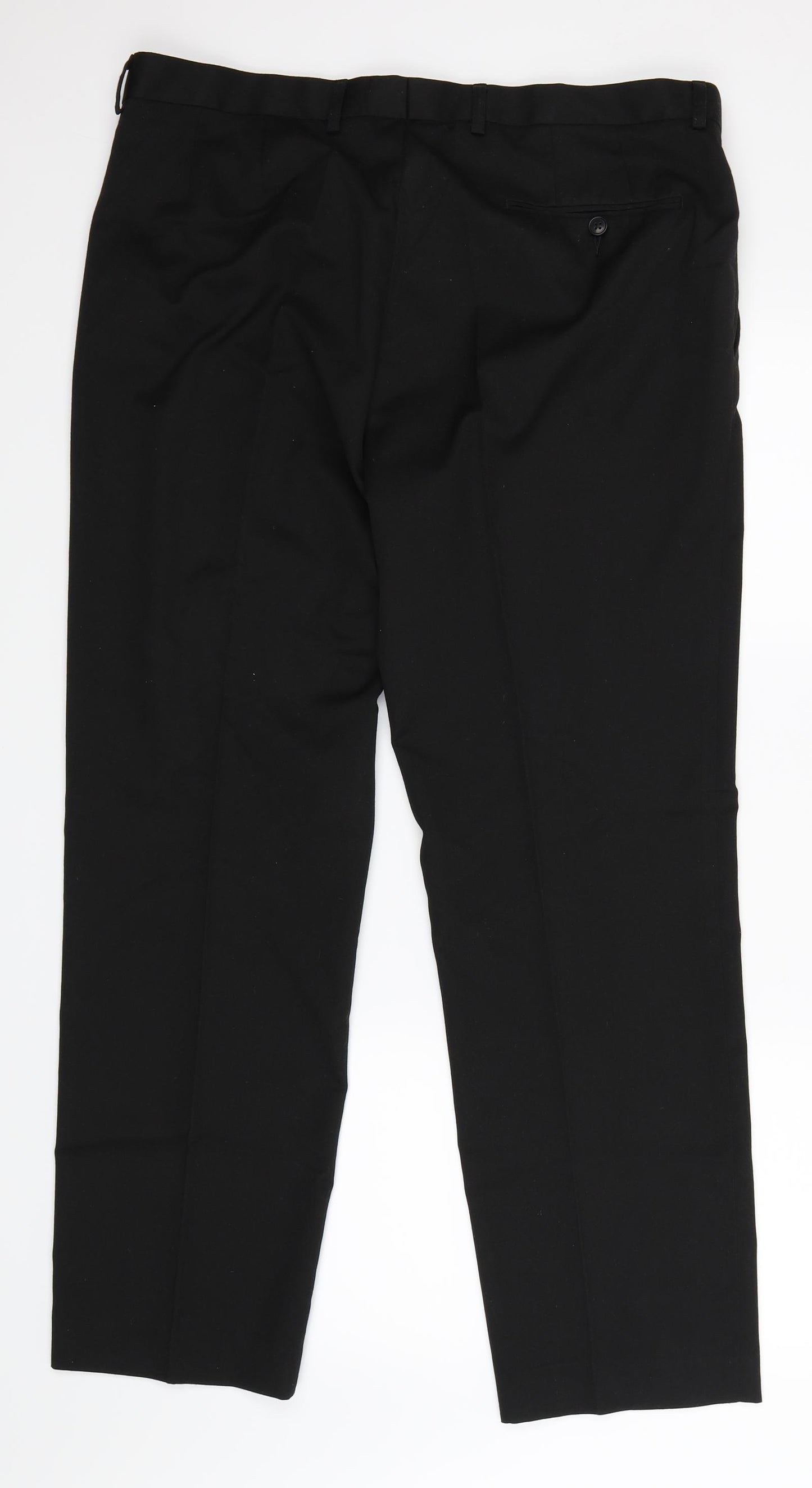 Marks and Spencer Mens Black   Trousers  Size 38 L31 in