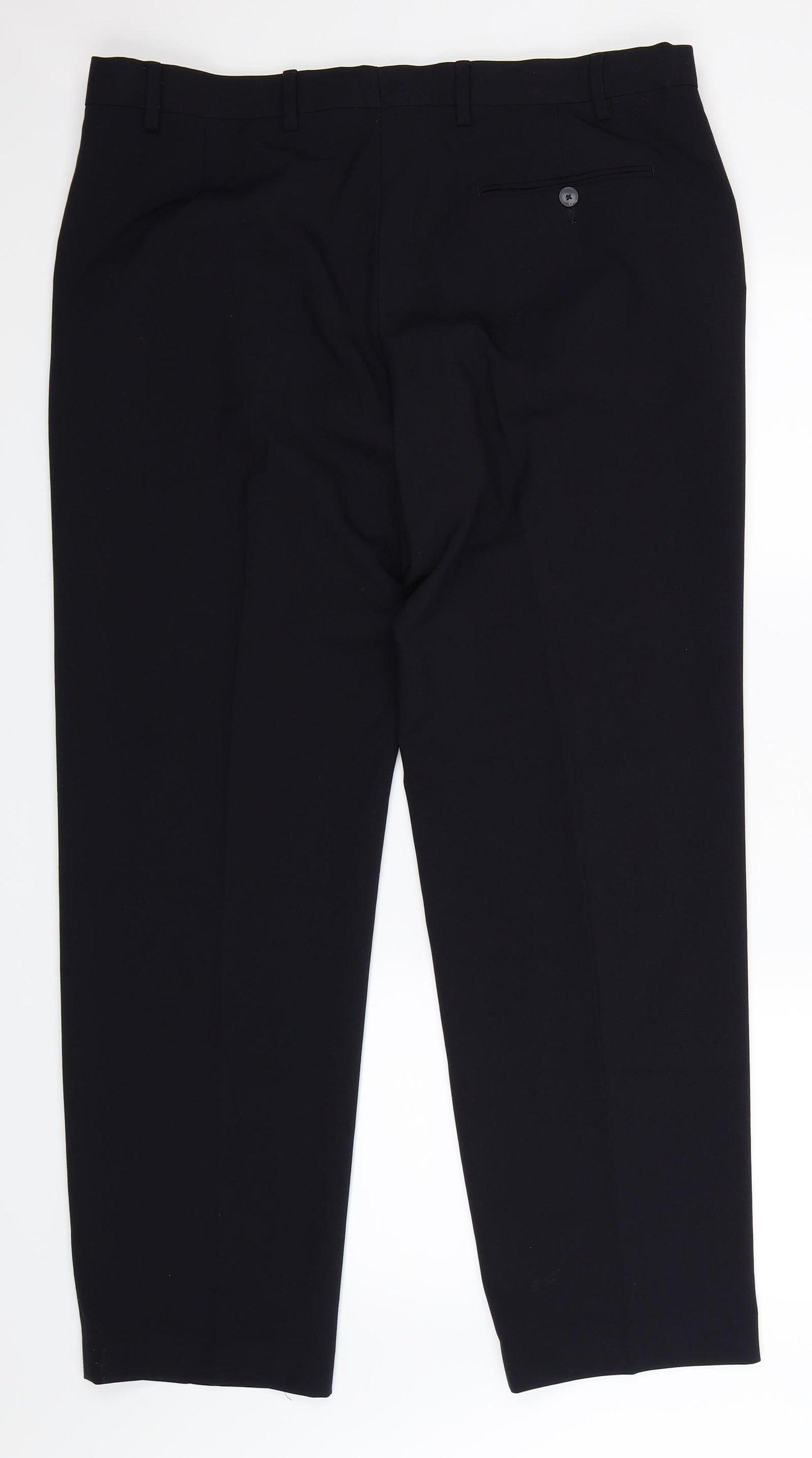Marks and Spencer Mens Black   Trousers  Size 38 L31 in