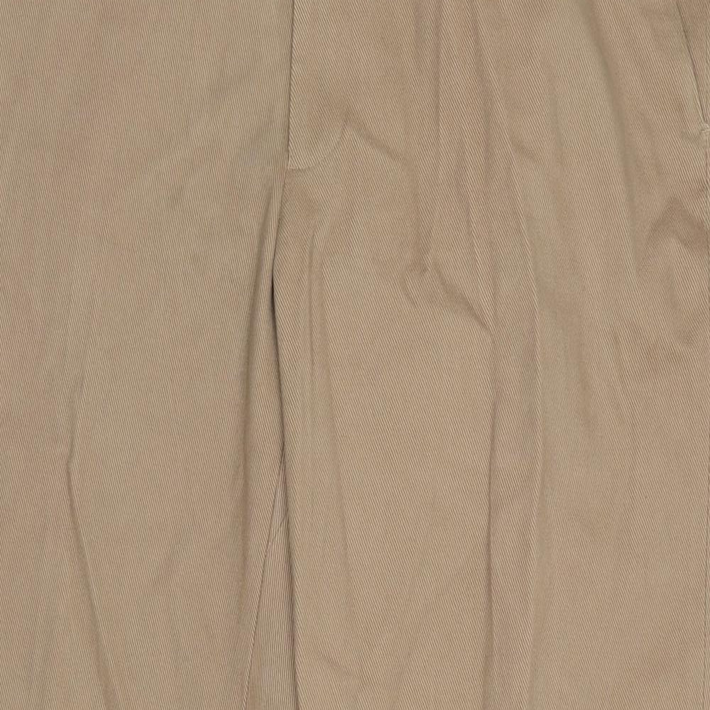 Marks and Spencer Mens Brown   Trousers  Size 38 L29 in