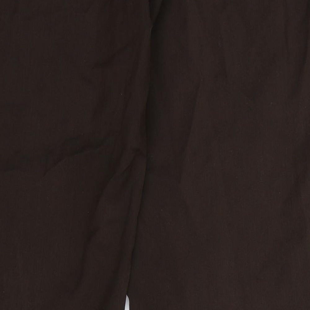 Debenhams Womens Brown   Trousers  Size 16 L30 in