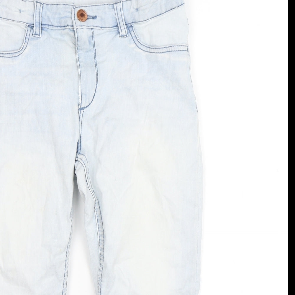 H&M Girls Blue   Skinny Jeans Size 11-12 Years