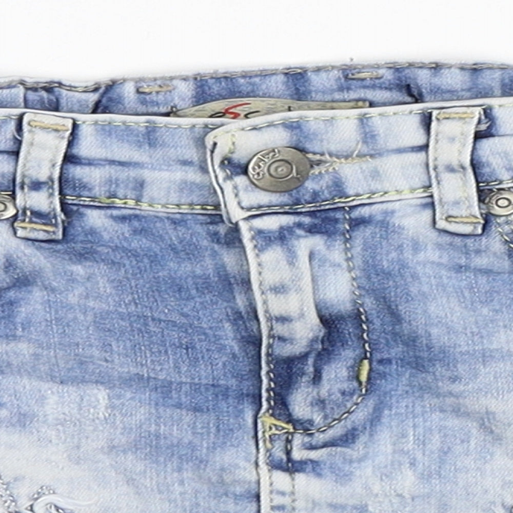 Escabel Girls Blue   Mini Skirt Size 4-5 Years
