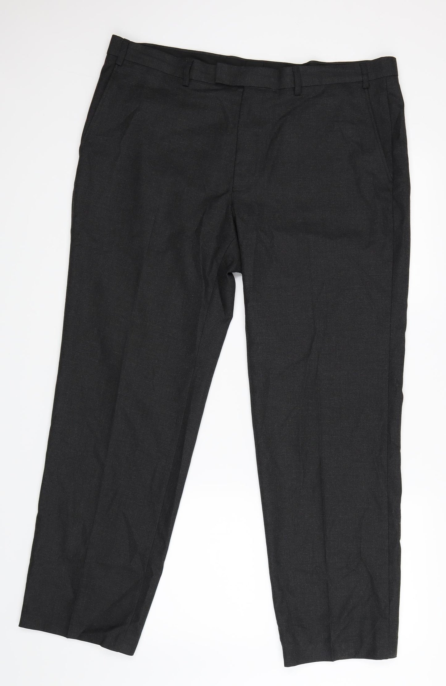 Marks and Spencer Mens Grey   Trousers  Size 38 L33 in