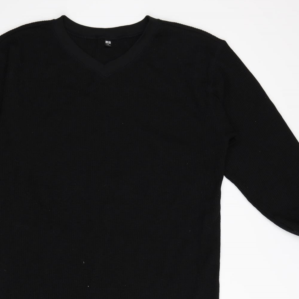 Uniqlo Womens Black   Jacket Dress  Size L