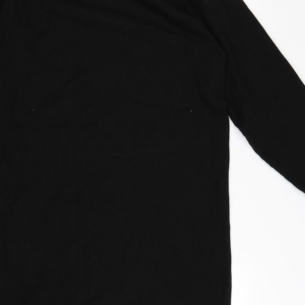 Uniqlo Womens Black   Jacket Dress  Size L