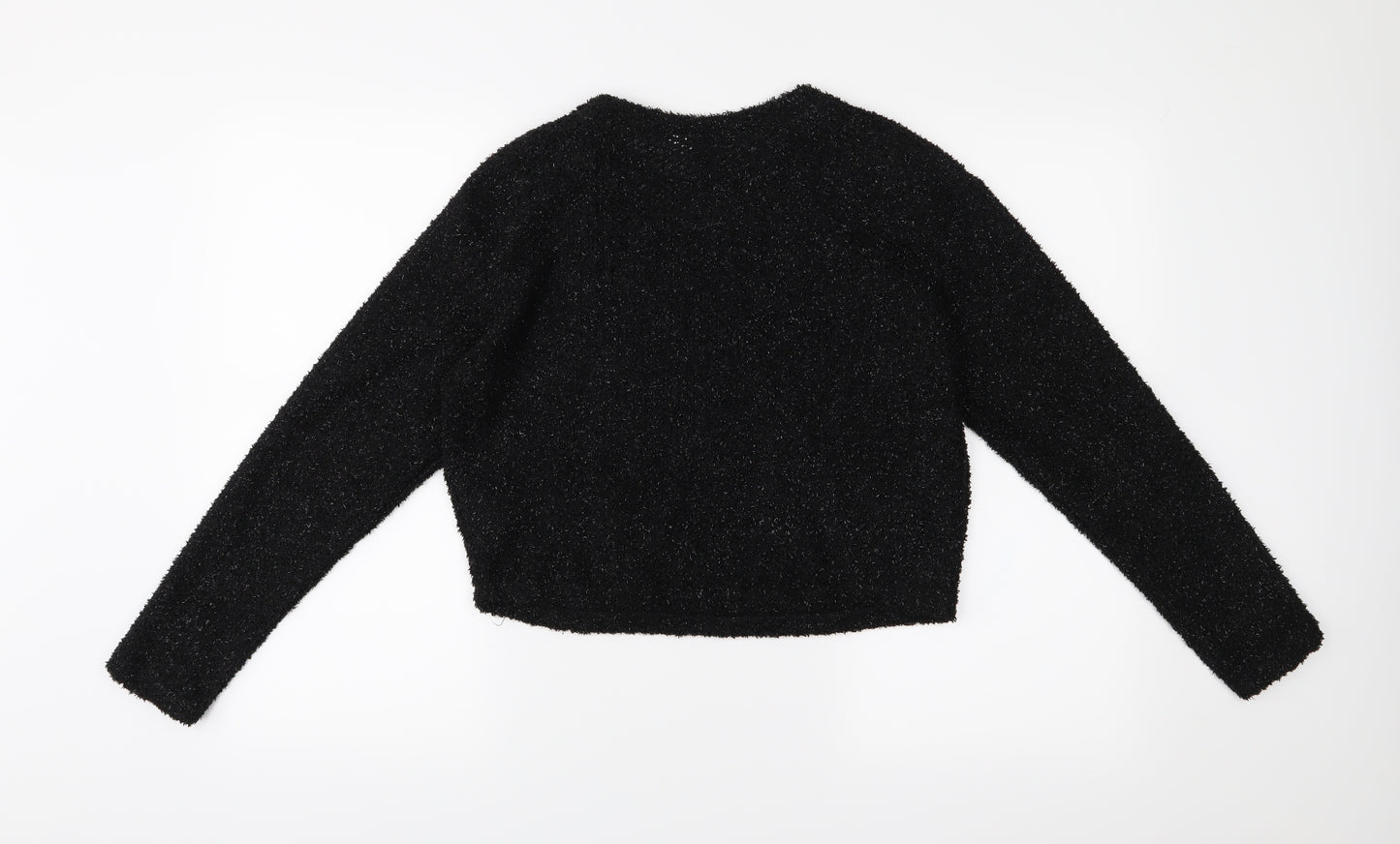 H&M Womens Black   Pullover Jumper Size S