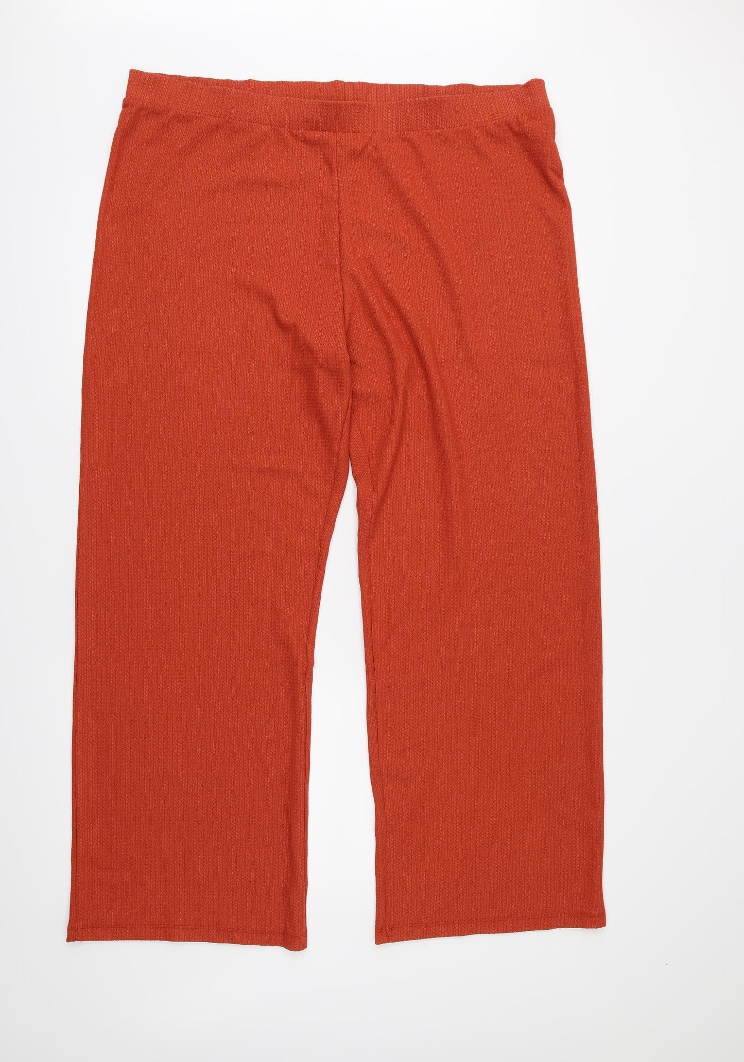 Papaya Womens Orange   Trousers  Size 20 L30 in