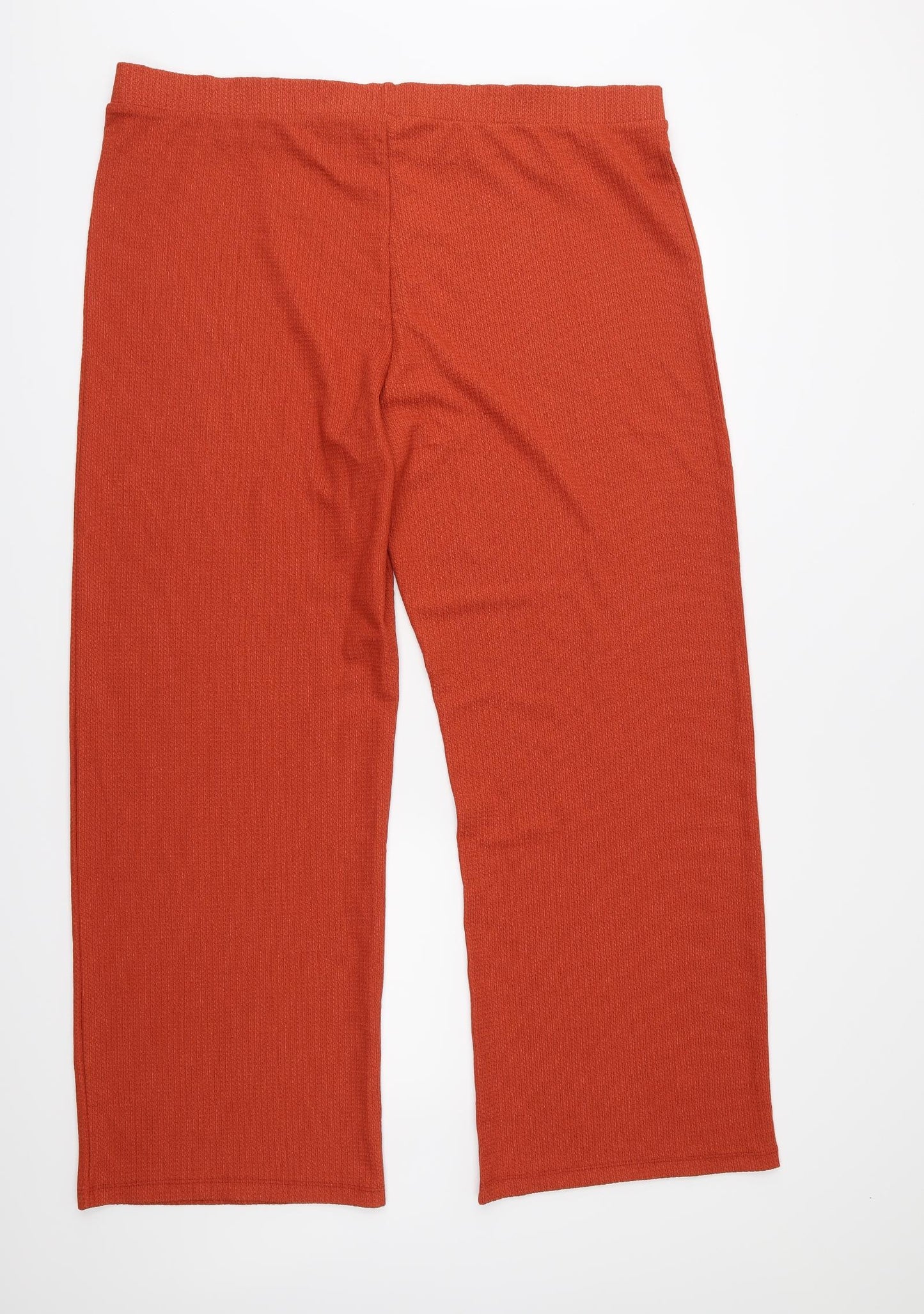 Papaya Womens Orange   Trousers  Size 20 L30 in