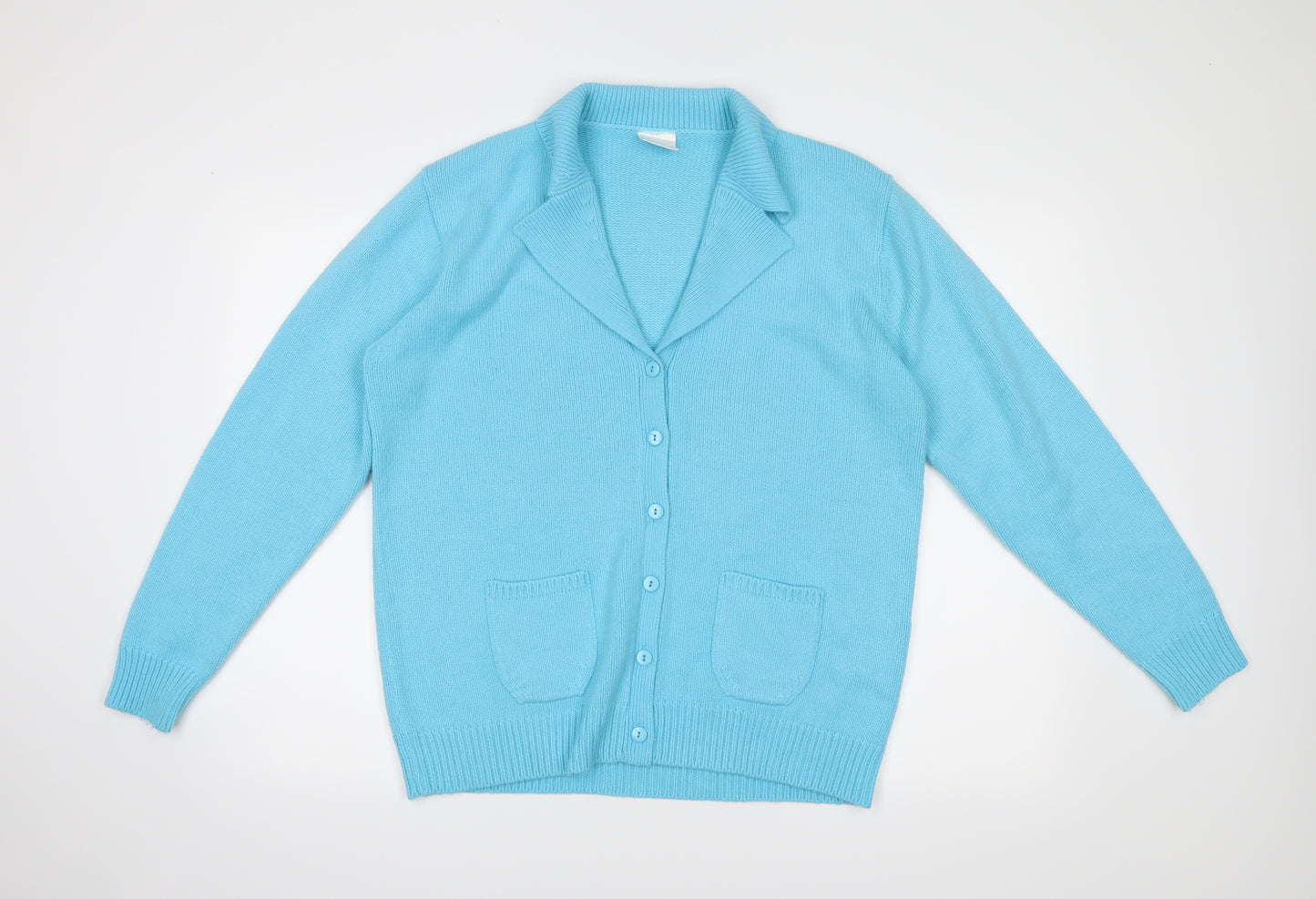 Being Casual Womens Blue   Cardigan Jumper Size 12