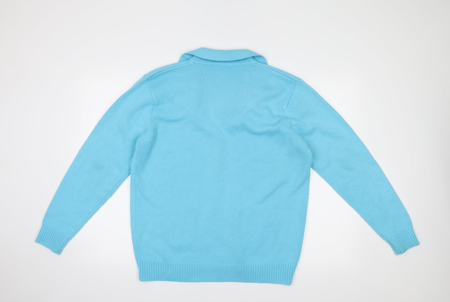 Being Casual Womens Blue   Cardigan Jumper Size 12